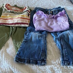 Colorful girls 3T Clothing Set